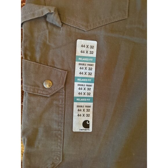 NWT Carhartt Men's Relaxed Fit Ripstop Cargo Work Pant Brown - Picture 7 of 7